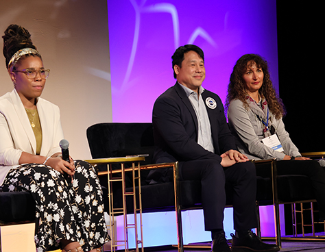 CAS President Frank Chang and Panel